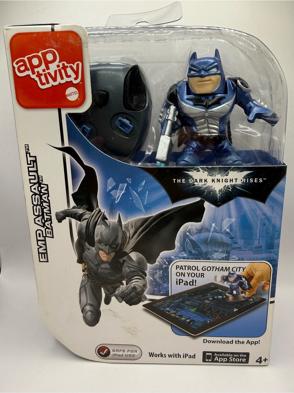 Mattel Apptivity Emp Assault Batman Dark Knight Rises Figure Starter Set iPad
